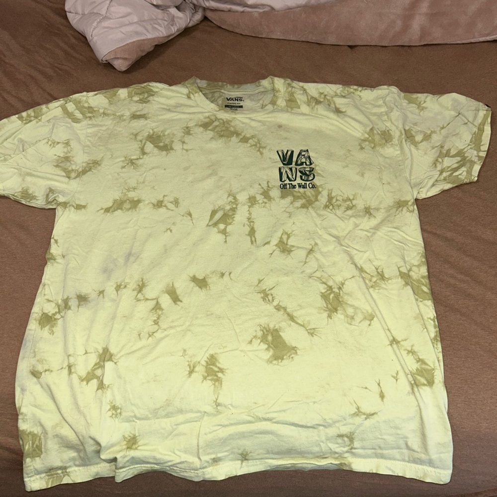 Vans Green Short Sleeve Tie-Dye Tee